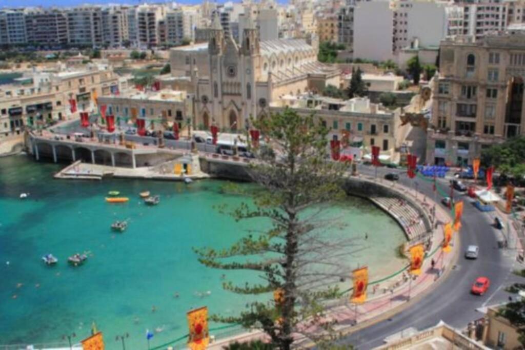 2 Bed Apt In Heart Of St Julians - 5Min From Seafront Saint Julian's Exterior photo